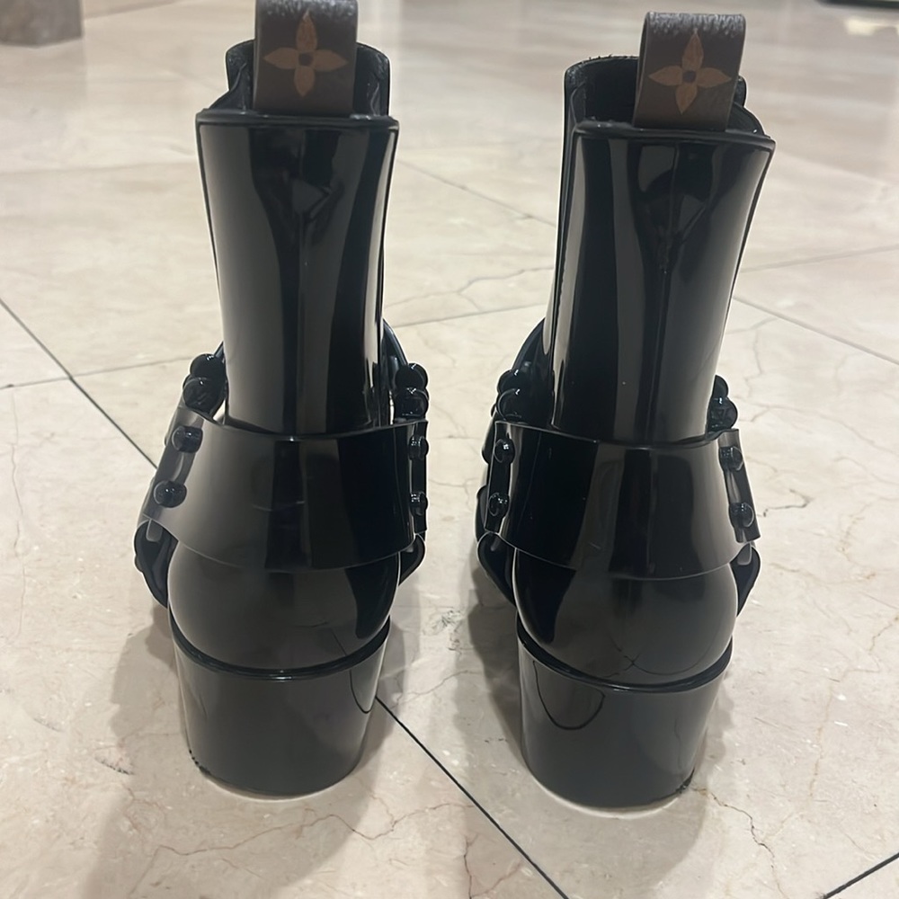 Louis Vuitton Rhapsody ankle rain boot EUC size 39 - Picture 5 of 16